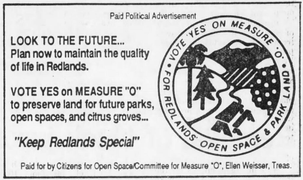 Measure O_SB Sun, 10-02-1987_Political Ad