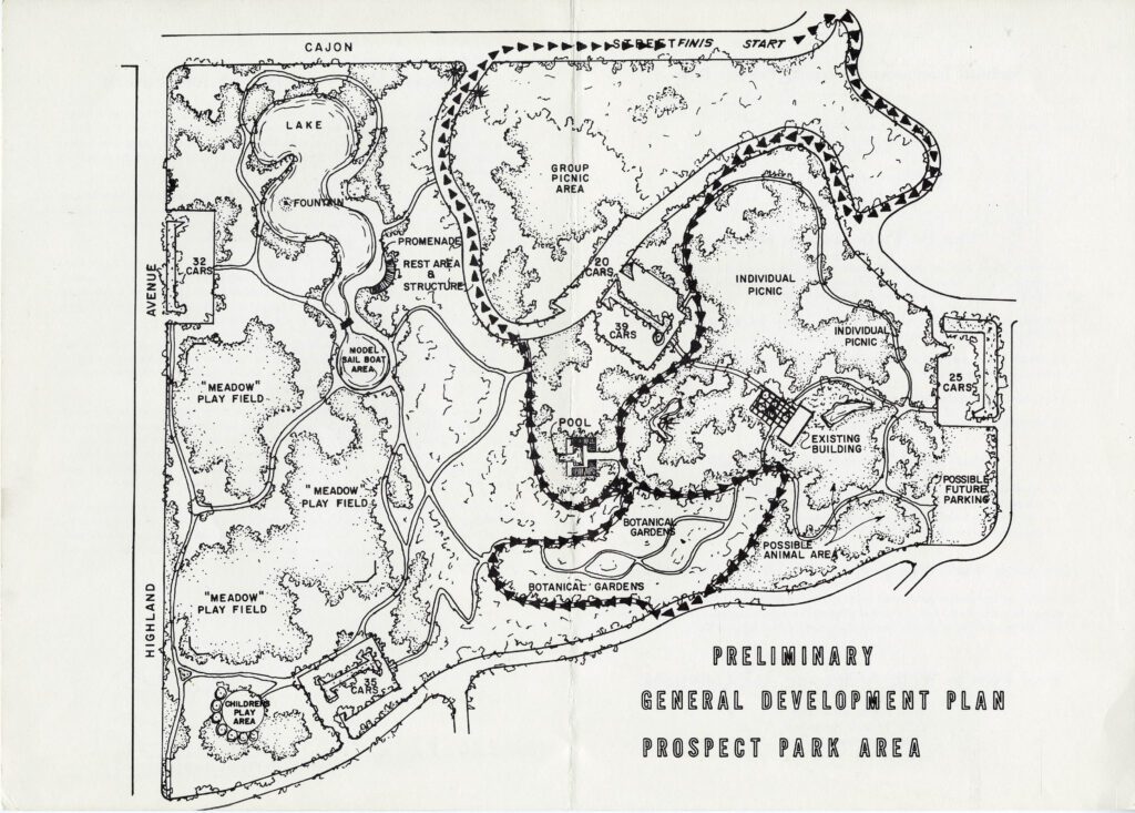 Prospect Park, c1967_Map