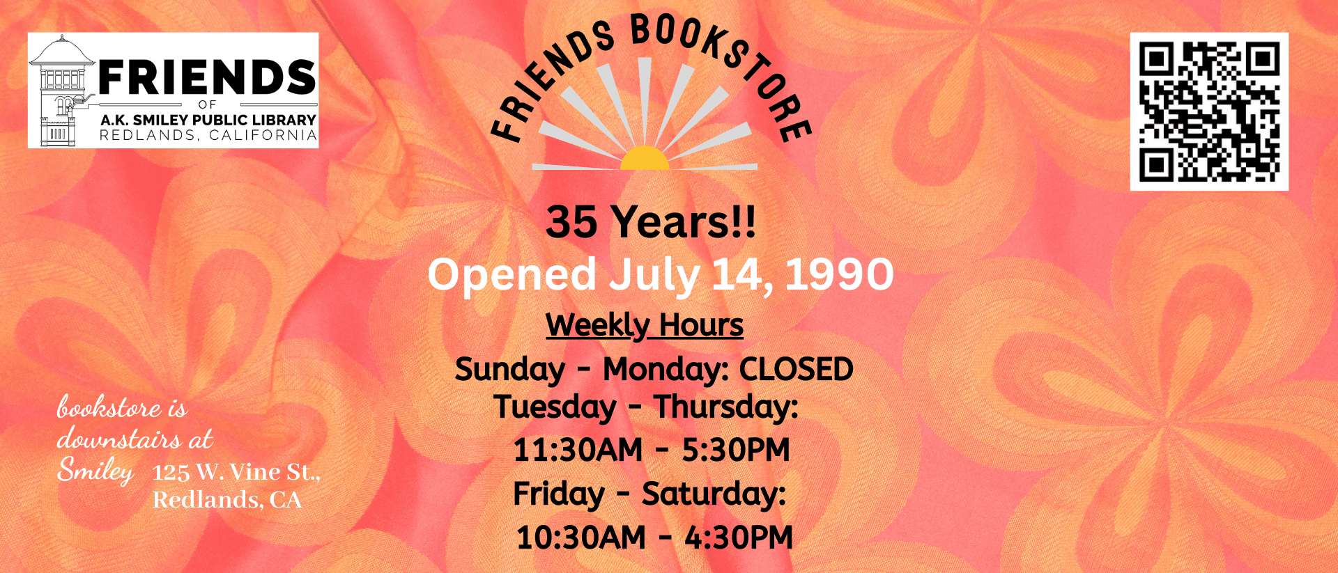 Visit the Friends Bookstore