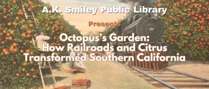 Book Talk on Railroads and Citrus on June 1