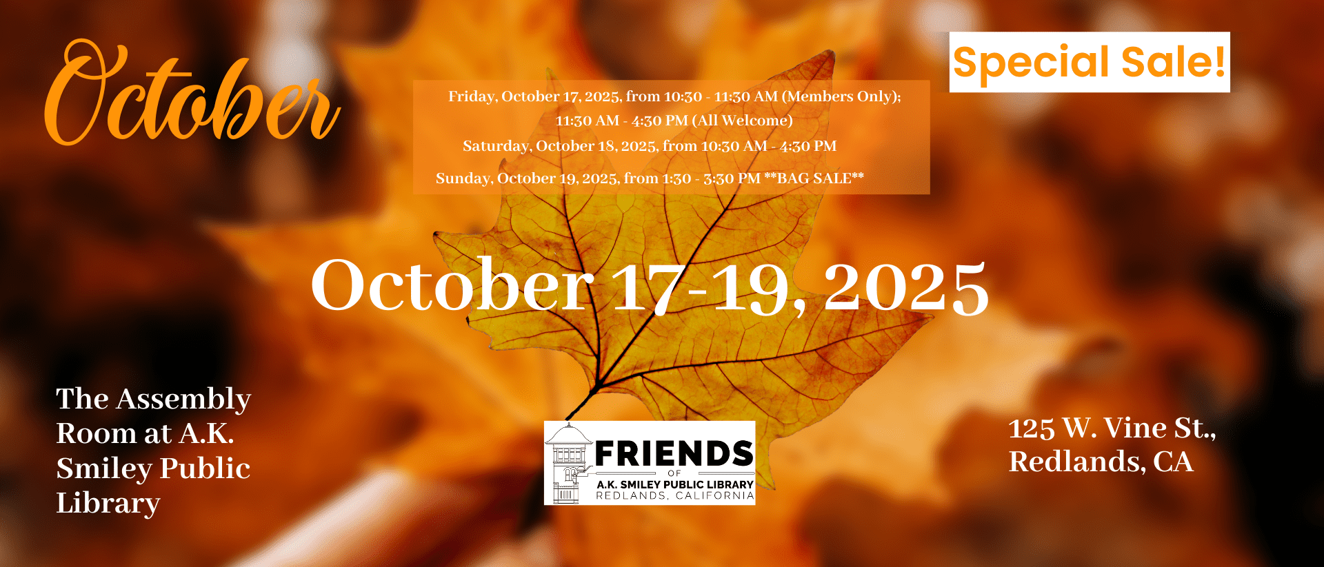 Friends of the Library Event