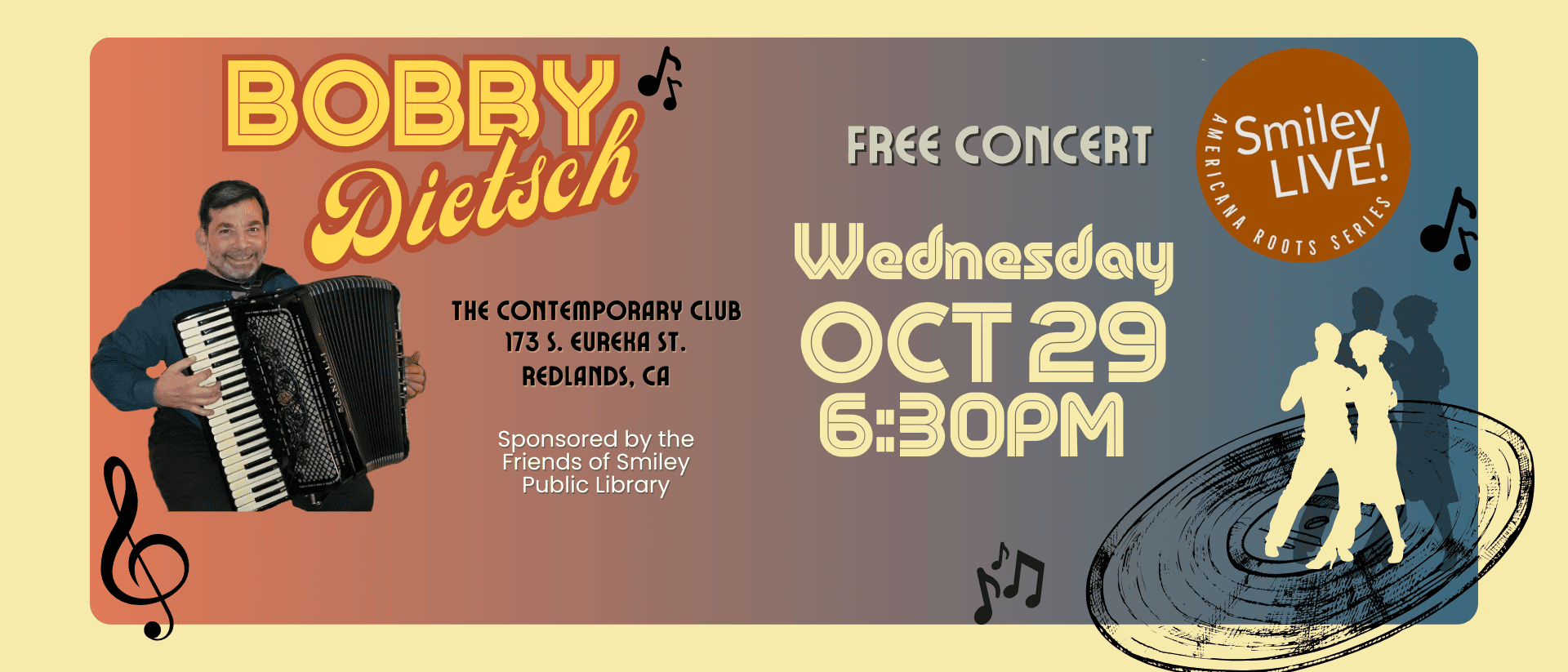 Smiley LIVE! Presents Bobby Diestch