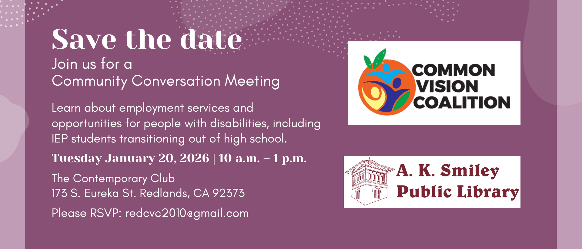 Community Conversation Meeting